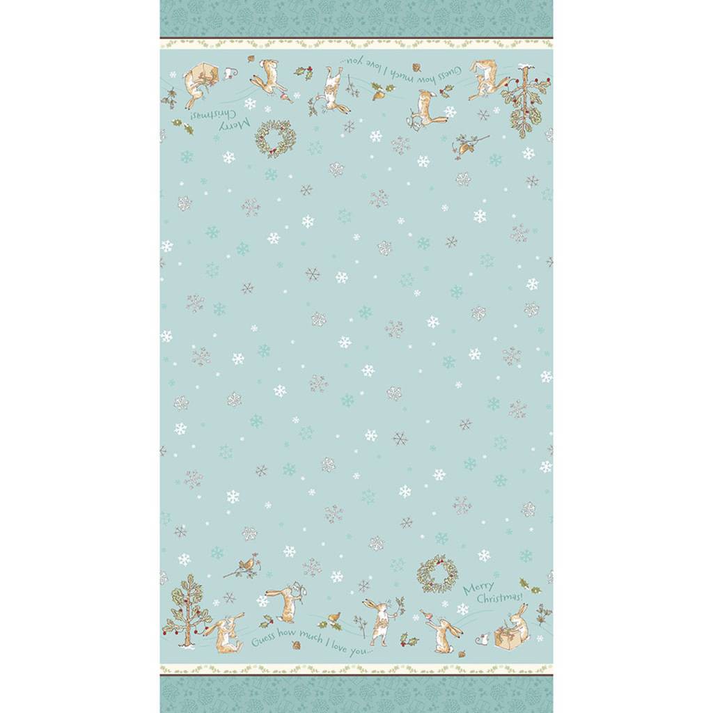 Guess How Much I Love You Double Border - Teal