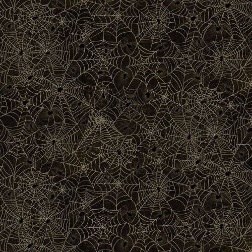Scaredy Cats Shadowy Spider Webs - Charcoal