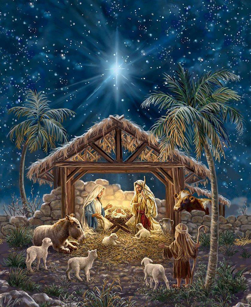Nativity 36" Panel