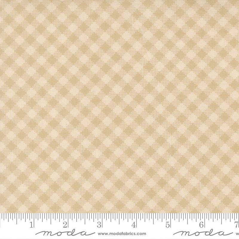 My Secret Garden Garden Gingham - Cloud Natural