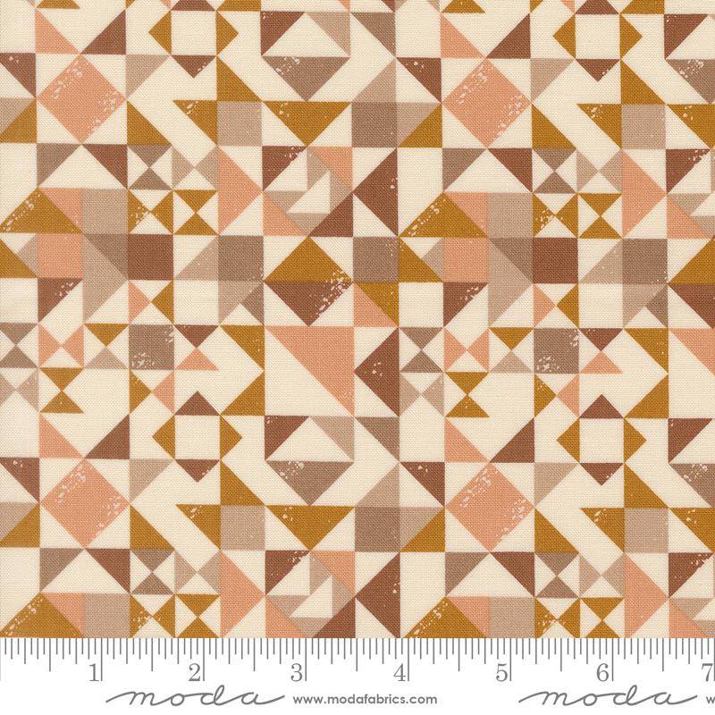 Wellspring Quilt Blocked - Eggshell