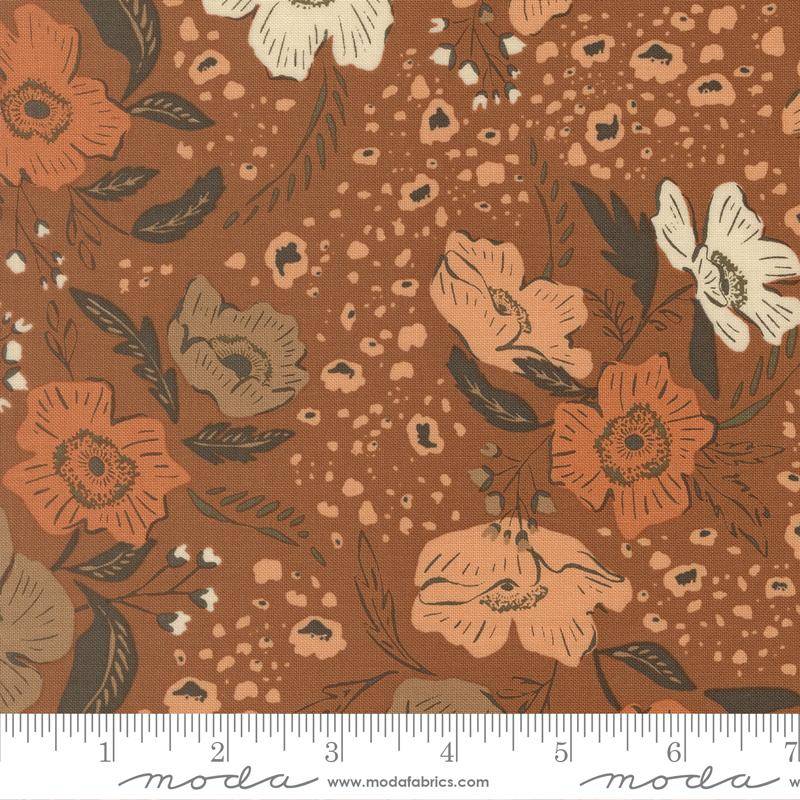 Wellspring Flora Flourish - Dark Clay