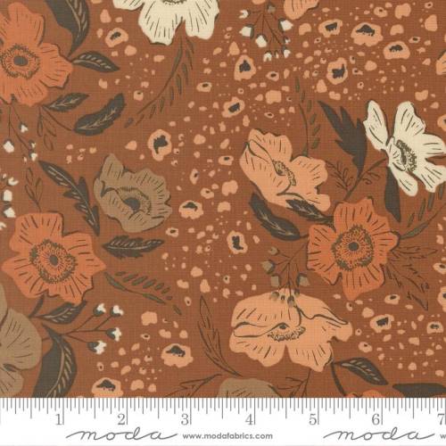 Wellspring Flora Flourish - Dark Clay