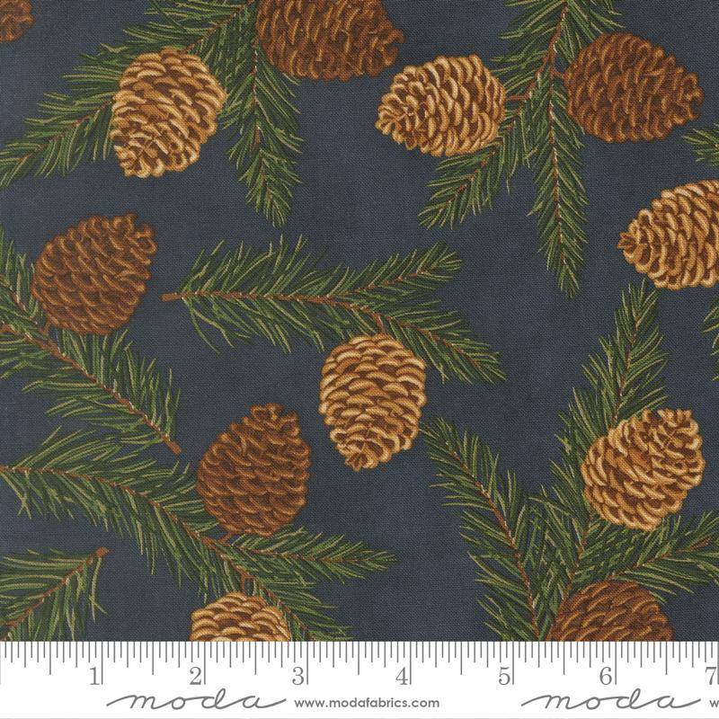 Northwoods Lodge Pinecones - Midnight