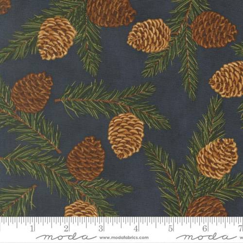 Northwoods Lodge Pinecones - Midnight