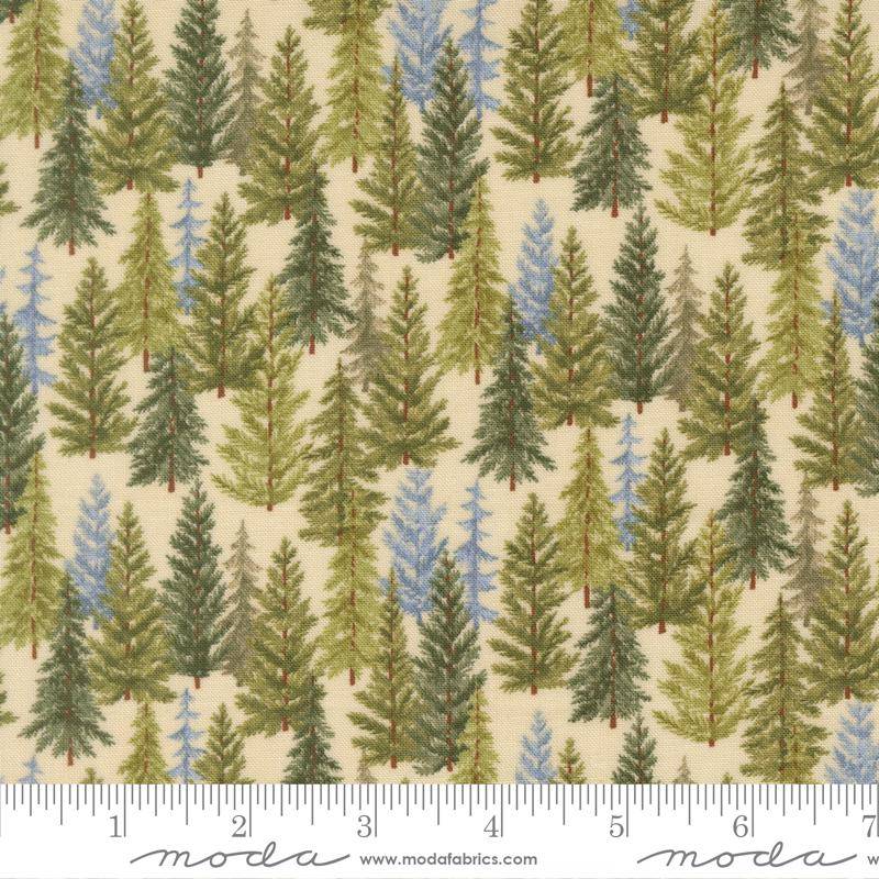 Northwoods Lodge Tree Line - Natural