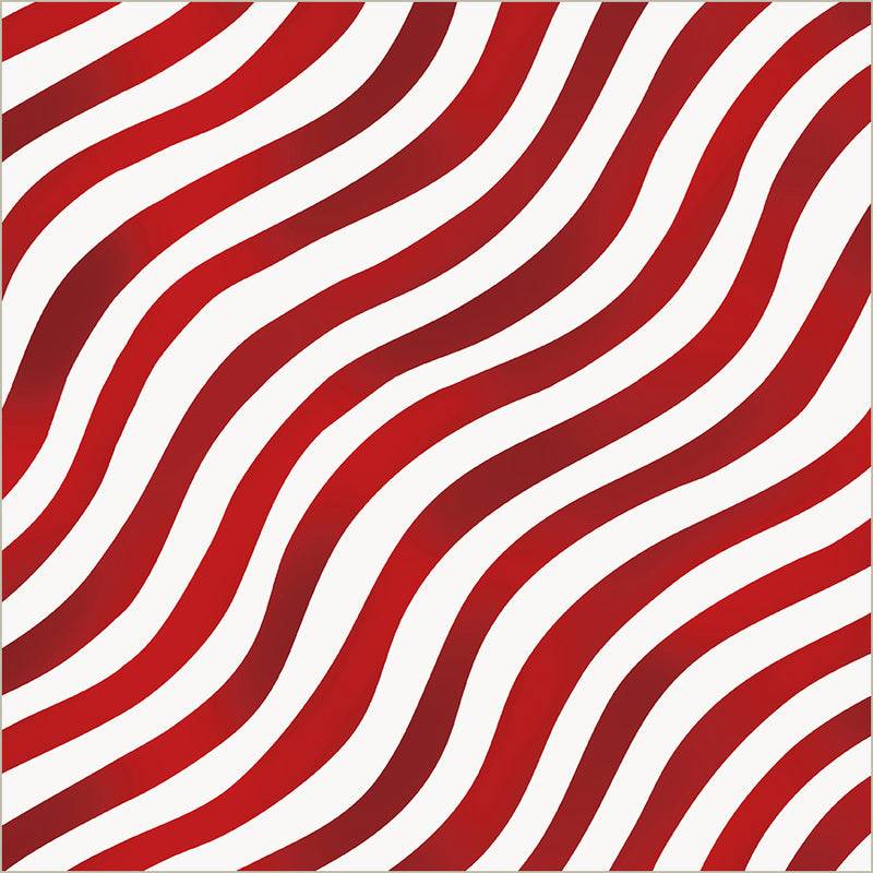 All-American Christmas Waving Stripes
