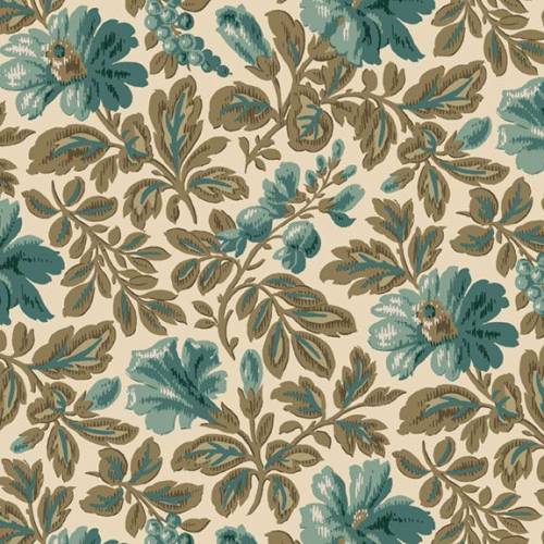 The Groundskeeper Large Floral - Blue