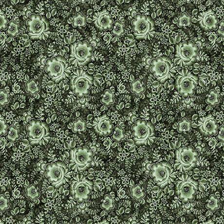 Cedar & Sage Packed Floral - Forest