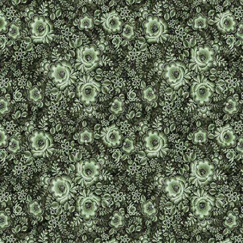 Cedar & Sage Packed Floral - Forest