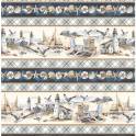 Coastal Escape Maritime Stripe - Neutral image 1
