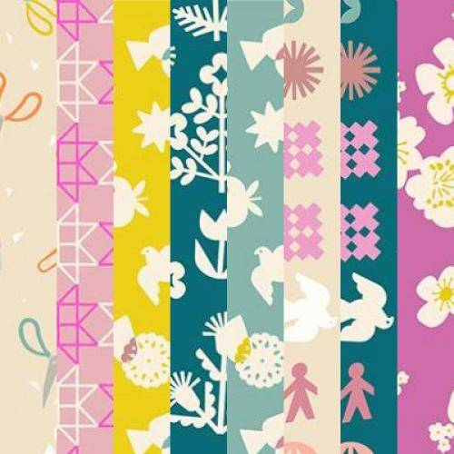 Ruby Star Society: Paper Cuts 2 Fabric Pack - 8 Fat Quarters