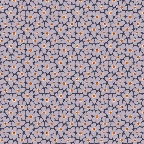 Whimsical Forest Floor Clover Meadow - Lavender Gray