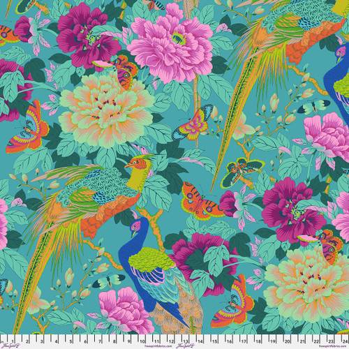 Kaffe Fassett Collective: August 2026 Birds and Bees - Blue