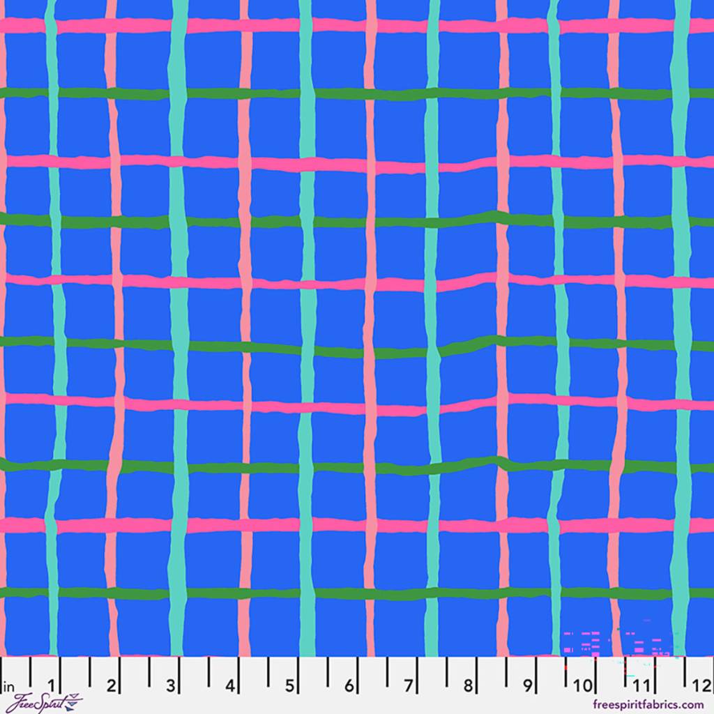 Kaffe Fassett Collective: August 2026 Grid - Blue
