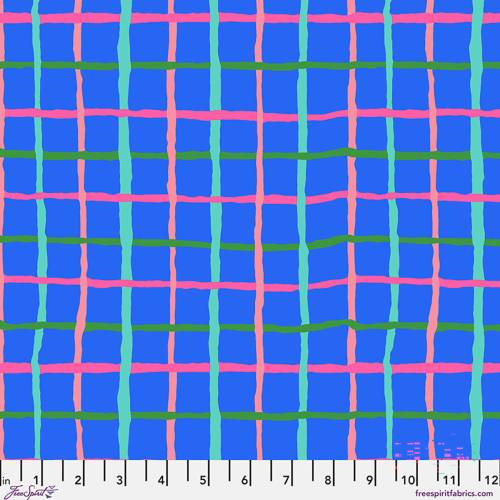 Kaffe Fassett Collective: August 2026 Grid - Blue