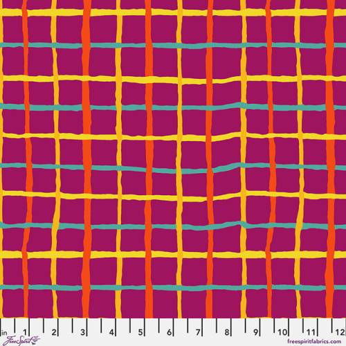 Kaffe Fassett Collective: August 2026 Grid - Magenta