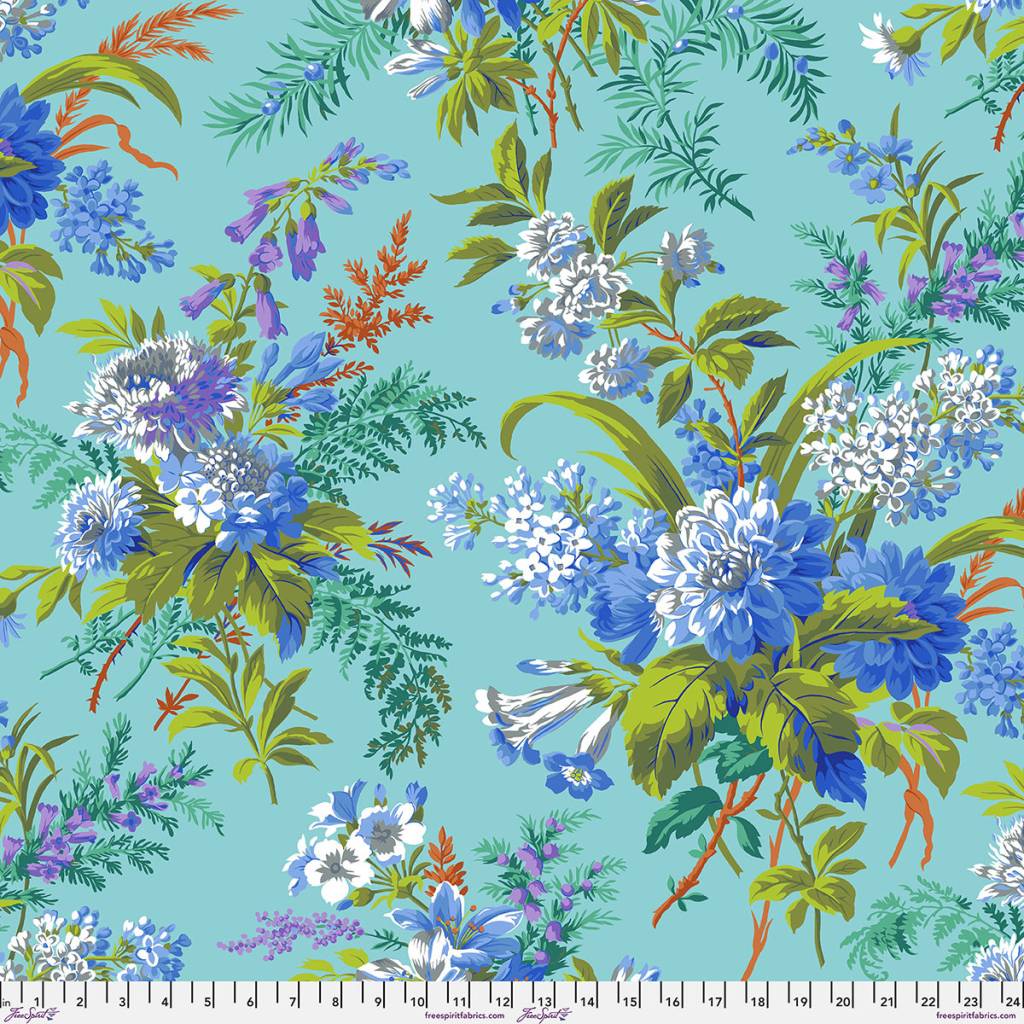 Kaffe Fassett Collective:  August 2026 Jardin - Blue