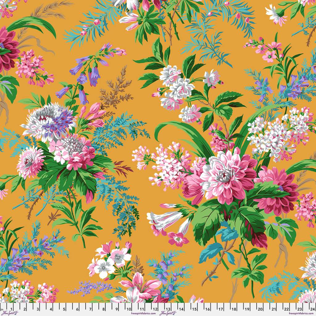 Kaffe Fassett Collective:  August 2026 Jardin - Gold