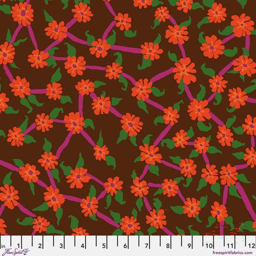 Kaffe Fassett Collective: August 2026 Mayflower - Brown