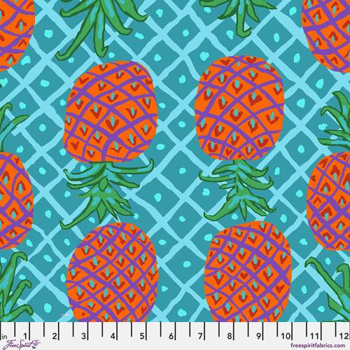 Kaffe Fassett Collective: August 2026 Upside Down - Aqua