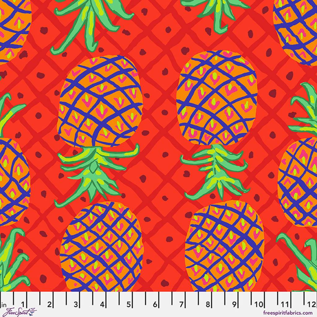 Kaffe Fassett Collective: August 2026 Upside Down - Red