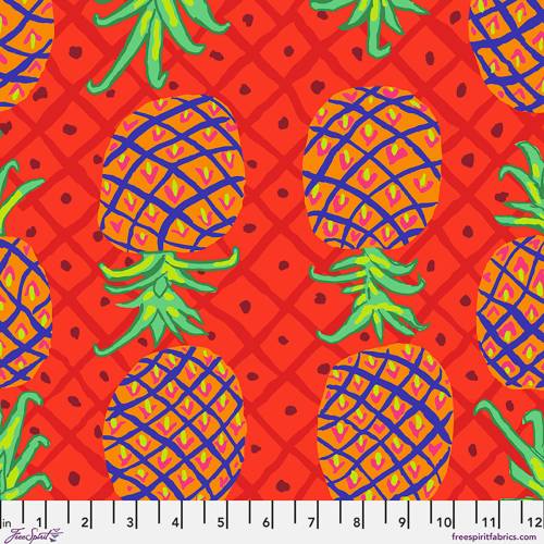 Kaffe Fassett Collective: August 2026 Upside Down - Red