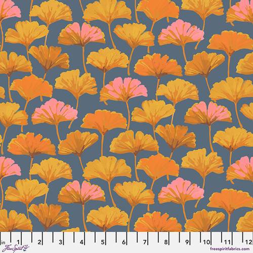 Golden Harvest Gingko - Slate