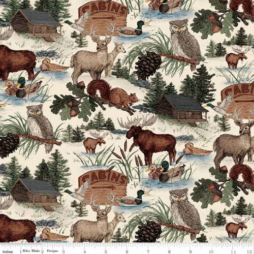 Whispering Pines Main - Cream