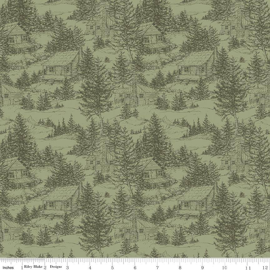 Whispering Pines Cabins - Green