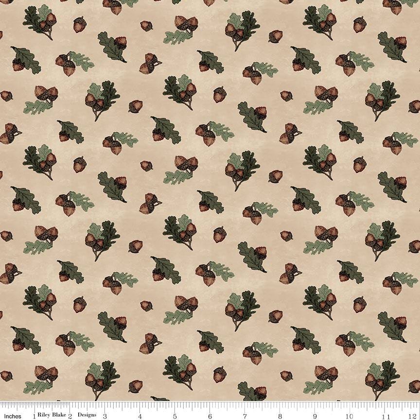 Whispering Pines Acorns - Tan