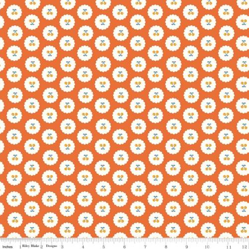Cotton Nook Cherries - Orange