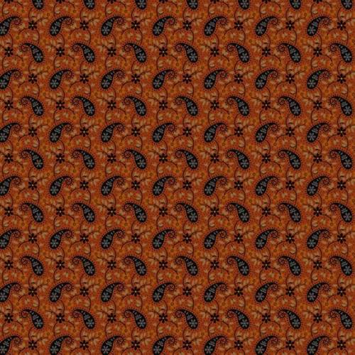 Midnight Cheddar Paisley Parade - Cheddar