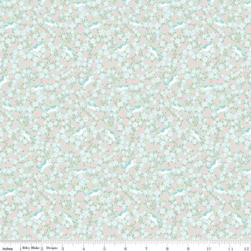 Little Posies Unicorns - Aqua