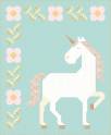 Unicorn Garden Quilt Kit image 1