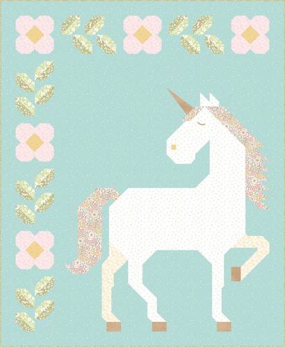 Unicorn Garden Quilt Kit