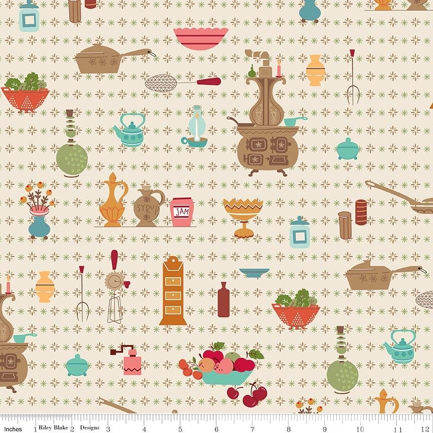 Baked With Love Wide Back Baked With Love Wallpaper - Linen
