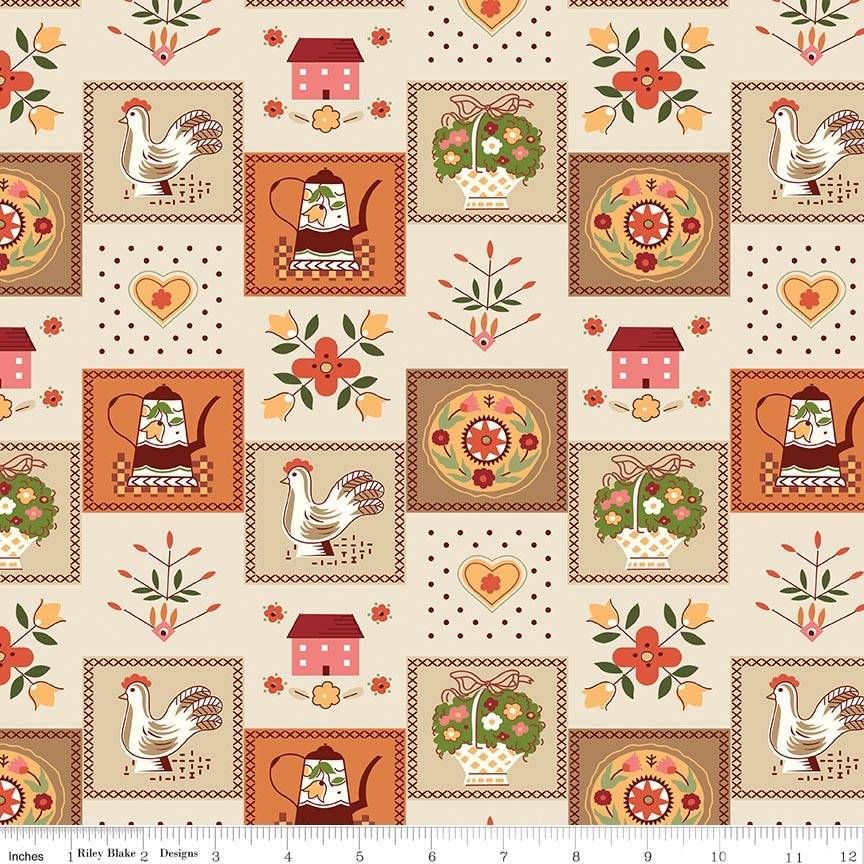 Baked With Love Wide Back Baked With Love Kitchen - Linen
