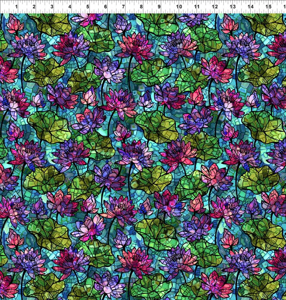 Dear Clara Water Lilies - Multi