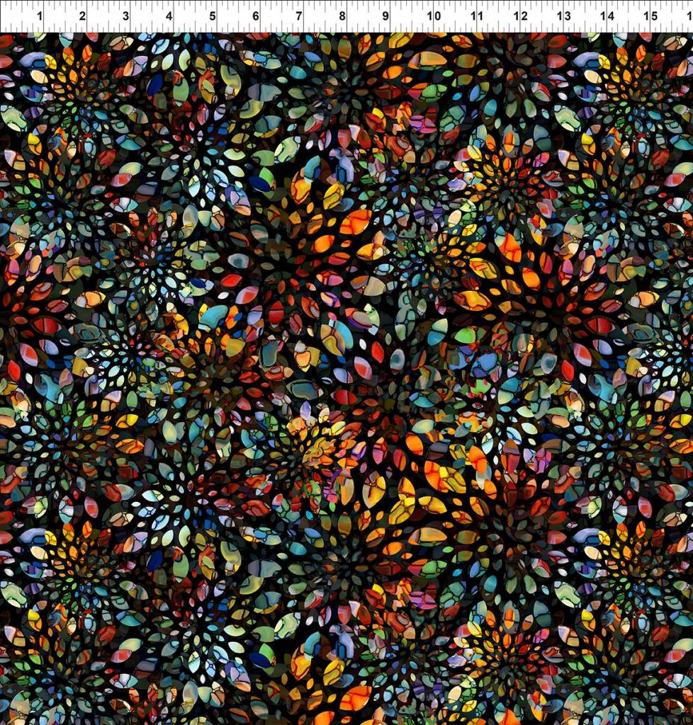 Dear Clara Kaleidoscope - Black