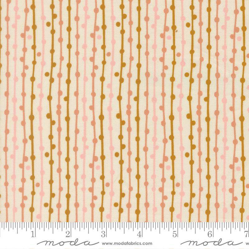 Feather and Forest Bloom String of Pearls - Cloud