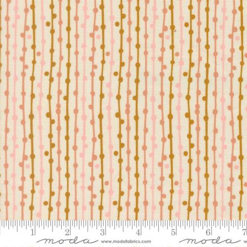 Feather and Forest Bloom String of Pearls - Cloud