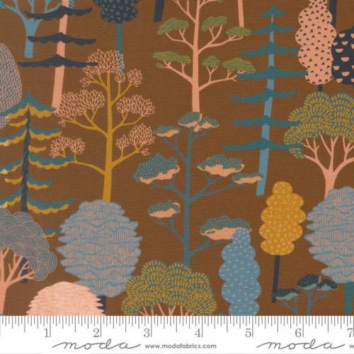 Feather and Forest Bloom Forest Trees - Walnut