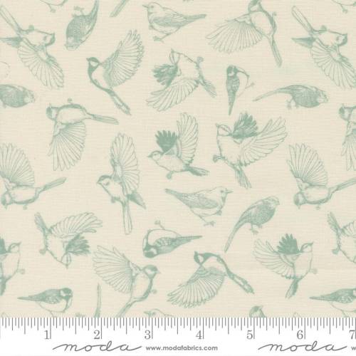 Feather and Forest Bloom Flock of Feathers - Cloud