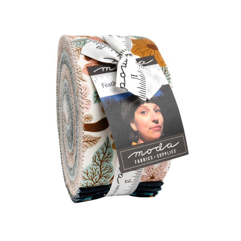 Feather and Forest Bloom Jelly Roll