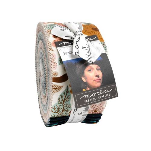 Feather and Forest Bloom Jelly Roll