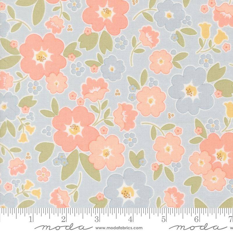 Handmade Sweetness Vintage Blooms - Sky