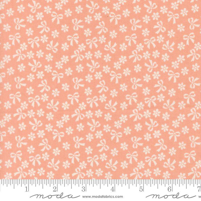 Handmade Sweetness Bows Daisies - Peach