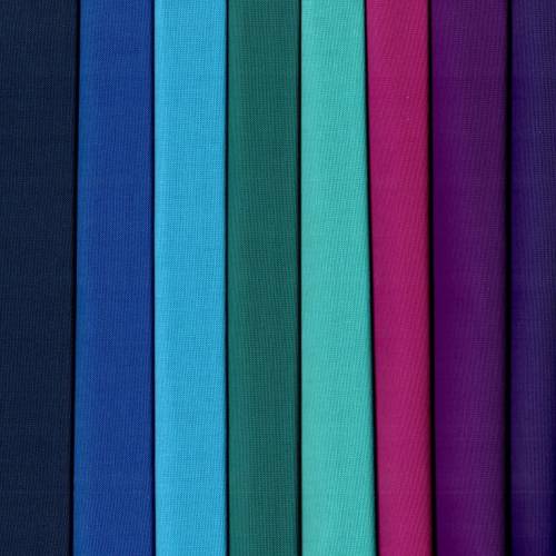 Kona Cotton Fabric Pack - 8 Fat Quarters