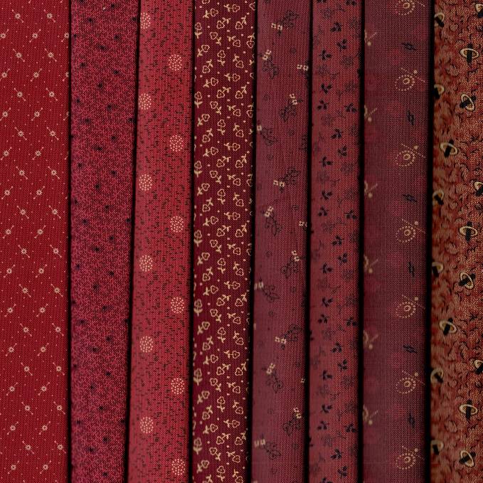 Pam Buda Fat-Quarters Fabric Pack - 8 Fat Quarters